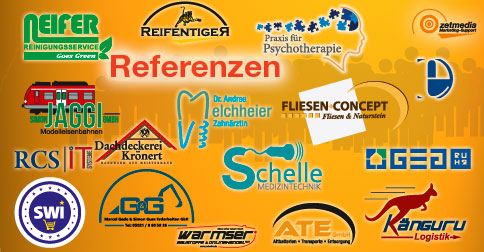 Referenzen Logo-Erstellung von zetmedia